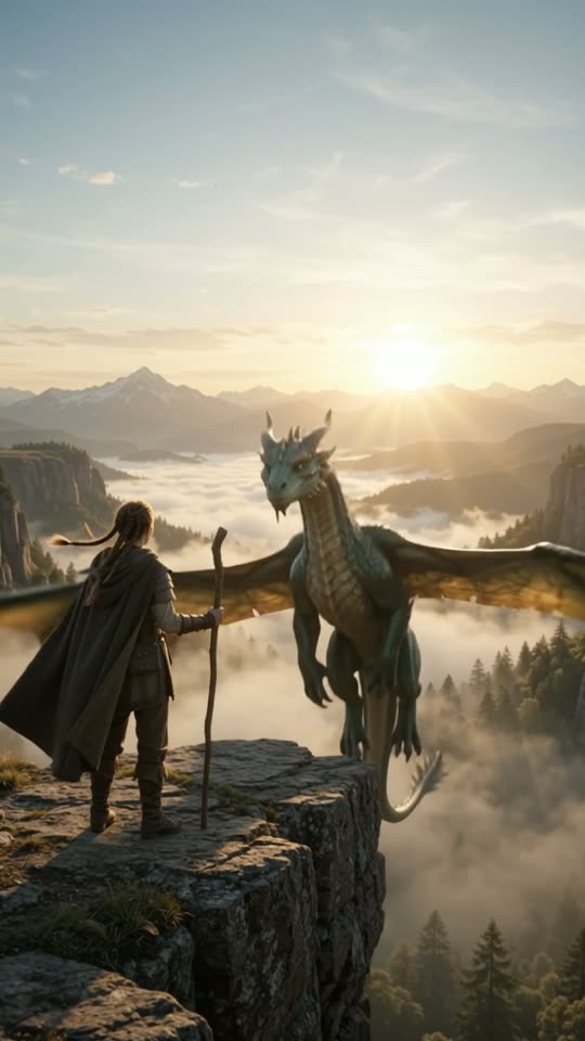 The Dragon at Sunrise